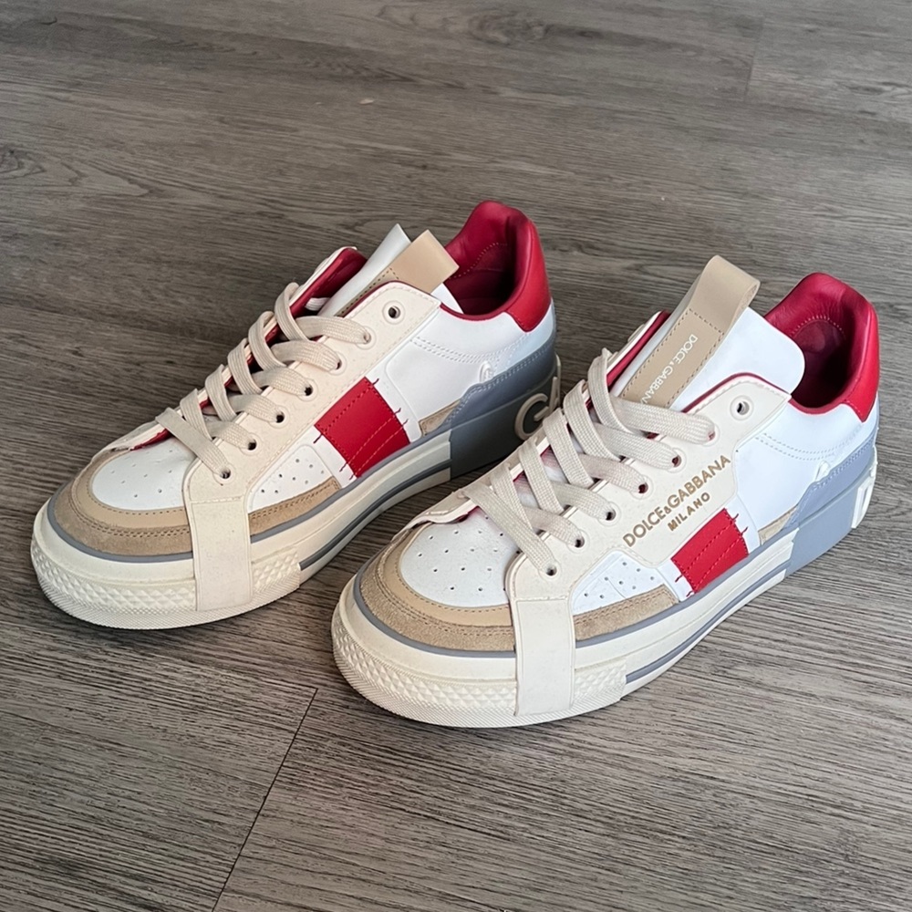 Dolce & Gabbana Calfskin 2.Zero Custom Sneakers